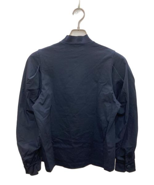 KOLOR（カラー）KOLOR (カラー) チャイナボタンハイネックシャツ ブラック サイズ:Ｌの古着・服飾アイテム