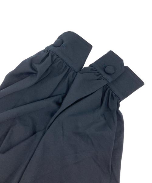 KOLOR（カラー）KOLOR (カラー) チャイナボタンハイネックシャツ ブラック サイズ:Ｌの古着・服飾アイテム