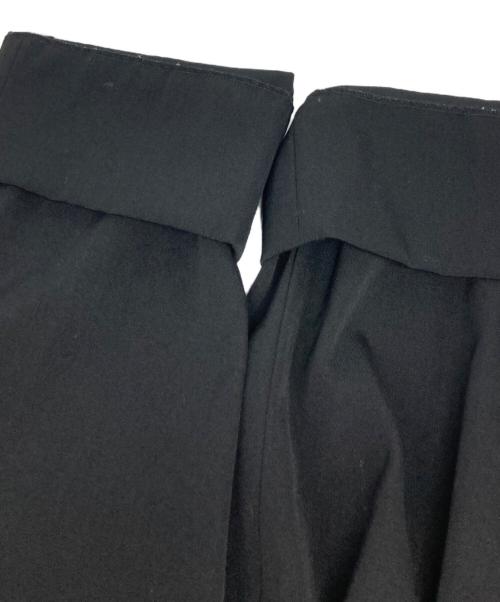 NEAT（ニート）NEAT (ニート) 2タックトラウザーズ ブラック サイズ:ＸＳの古着・服飾アイテム