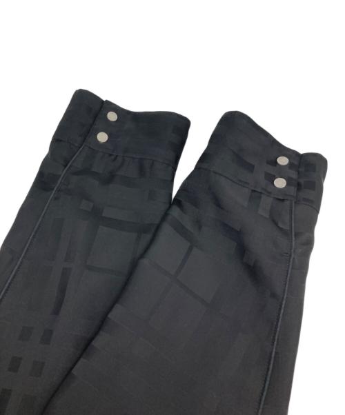 BURBERRY BLACK LABEL（バーバリーブラックレーベル）BURBERRY BLACK LABEL (バーバリーブラックレーベル) ジップアップチェックジャケット ブラック サイズ:Ｌの古着・服飾アイテム
