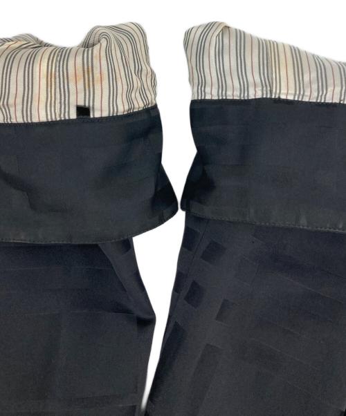 BURBERRY BLACK LABEL（バーバリーブラックレーベル）BURBERRY BLACK LABEL (バーバリーブラックレーベル) ジップアップチェックジャケット ブラック サイズ:Ｌの古着・服飾アイテム