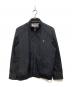 BURBERRY BLACK LABEL（バーバリーブラックレーベル）の古着「ジップアップチェックジャケット」｜ブラック