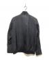 BURBERRY BLACK LABEL (バーバリーブラックレーベル) ジップアップチェックジャケット ブラック サイズ:Ｌ：7000円