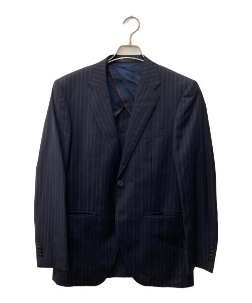 PAUL SMITH（ポールスミス）PAUL SMITH (ポールスミス) ERMENEGILDO ZEGNA (エルメネジルド・ゼニア) セットアップスーツ ネイビー サイズ:Mの古着・服飾アイテム