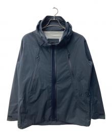 DESCENTE ALLTERRAIN（デザイント オルテライン）の古着「HARD SHELL JACKET CREAS」｜グレー