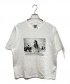 MINEDENIMマインデニム）の古着「Joseph SzaboプリントTシャツ」｜ホワイト