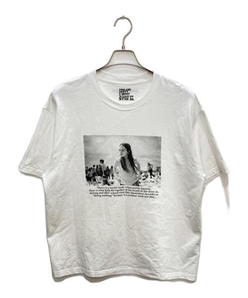 MINEDENIM（マインデニム）MINEDENIM (マインデニム) Joseph SzaboプリントTシャツ ホワイト サイズ:Lの古着・服飾アイテム
