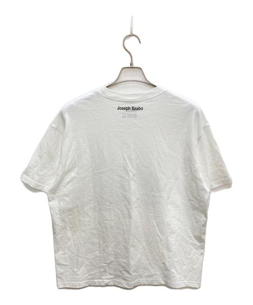 MINEDENIM（マインデニム）MINEDENIM (マインデニム) Joseph SzaboプリントTシャツ ホワイト サイズ:Lの古着・服飾アイテム