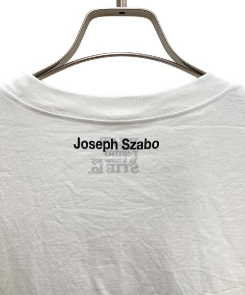 MINEDENIM（マインデニム）MINEDENIM (マインデニム) Joseph SzaboプリントTシャツ ホワイト サイズ:Lの古着・服飾アイテム