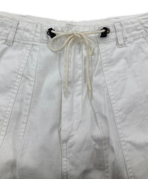 Needles（ニードルズ）Needles (ニードルズ) UNION (ユニオン) ヒザデルパンツ ホワイト サイズ:Sの古着・服飾アイテム