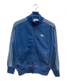 adidas（アディダス）の古着「デニム ファイヤーバード トラックトップ」｜インディゴ