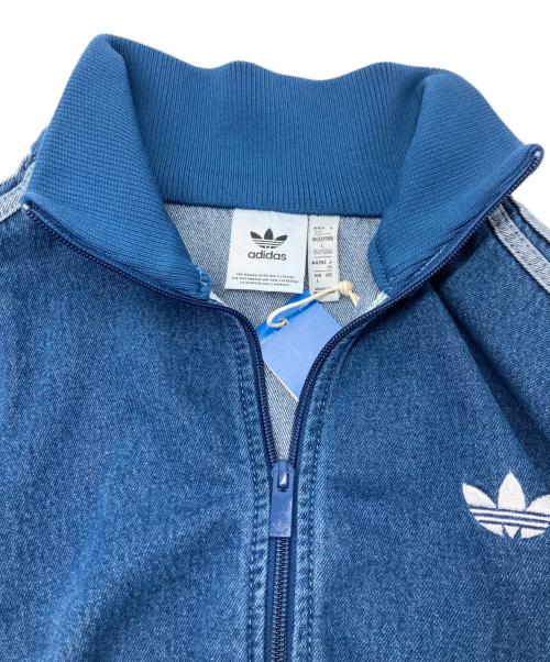 adidas（アディダス）adidas (アディダス) デニム ファイヤーバード トラックトップ インディゴ サイズ:XL 未使用品の古着・服飾アイテム