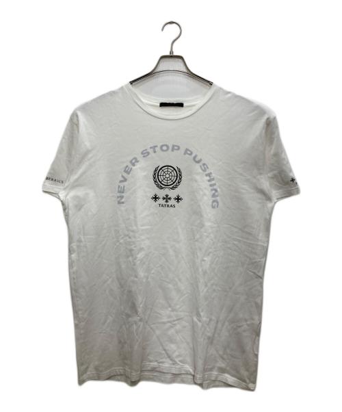 TATRAS（タトラス）TATRAS (タトラス) ロゴカットソー ホワイト サイズ:04の古着・服飾アイテム