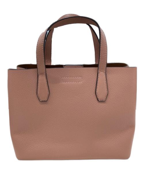 TORY BURCH（トリーバーチ）TORY BURCH (トリーバーチ) ブレイク ロゴ スモール トート 2WAYバッグ ピンクの古着・服飾アイテム