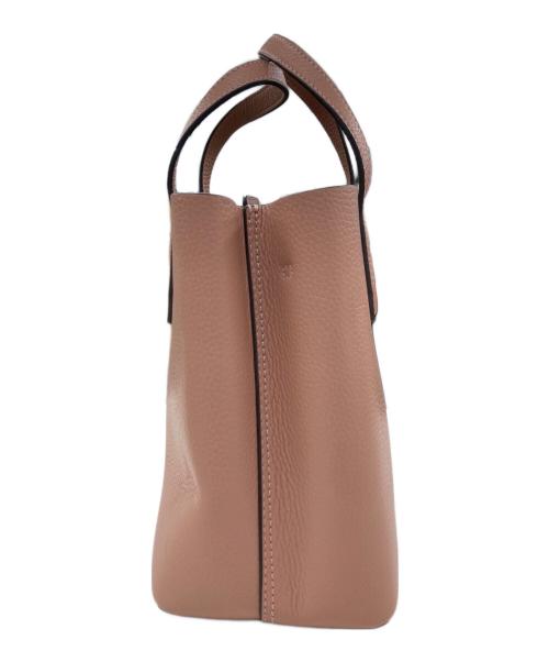 TORY BURCH（トリーバーチ）TORY BURCH (トリーバーチ) ブレイク ロゴ スモール トート 2WAYバッグ ピンクの古着・服飾アイテム