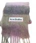 Acne studios（アクネ ストゥディオズ）の古着「モヘヤチェックスカーフ マフラー」｜ピンク