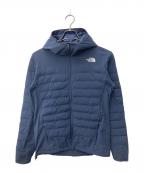 THE NORTH FACEザ ノース フェイス）の古着「ハイブリッドレッドラン フーディー」｜ネイビー