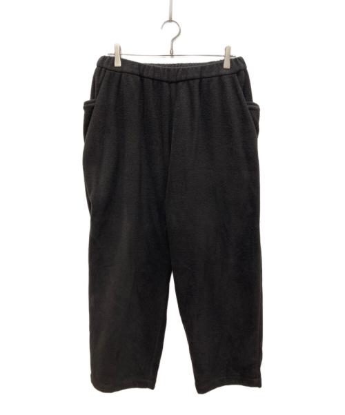 SUMARI（シュマリ）SUMARI (シュマリ) FLEECE WIDE TAPERED PANTS ブラック サイズ:1の古着・服飾アイテム