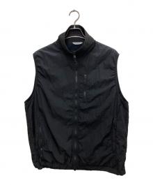 SUMARI（シュマリ）の古着「NYLON SHELL VEST」｜ブラック