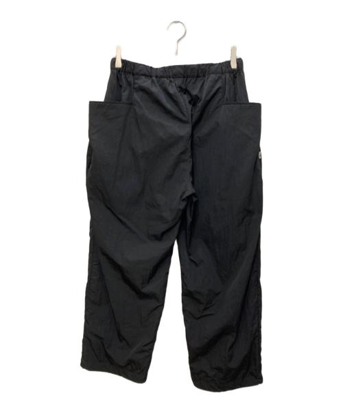 SUMARI（シュマリ）SUMARI (シュマリ) NYLON WIDE TAPERED EASY PANTS ブラック サイズ:1の古着・服飾アイテム