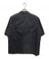 AURALEE (オーラリー) SELVEDGE WEATHER CLOTH HALF SLEEVED SHIRTS ブラック サイズ:3：9000円