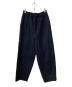H BEAUTY&YOUTH（エイチ ビューティー&ユース）の古着「WOOL CASHMERE BALLOON EASY PANTS」｜ブラック