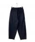 H BEAUTY&YOUTH (エイチ ビューティー&ユース) WOOL CASHMERE BALLOON EASY PANTS ブラック サイズ:S：9000円