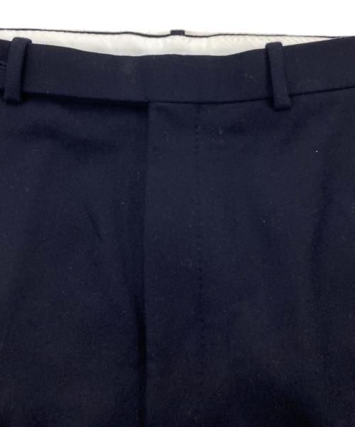 H BEAUTY&YOUTH（エイチ ビューティー&ユース）H BEAUTY&YOUTH (エイチ ビューティー&ユース) NAVY FLANNEL DINNER NOP PANTS ネイビー サイズ:Mの古着・服飾アイテム