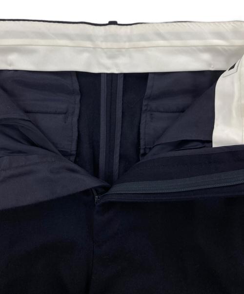 H BEAUTY&YOUTH（エイチ ビューティー&ユース）H BEAUTY&YOUTH (エイチ ビューティー&ユース) NAVY FLANNEL DINNER NOP PANTS ネイビー サイズ:Mの古着・服飾アイテム