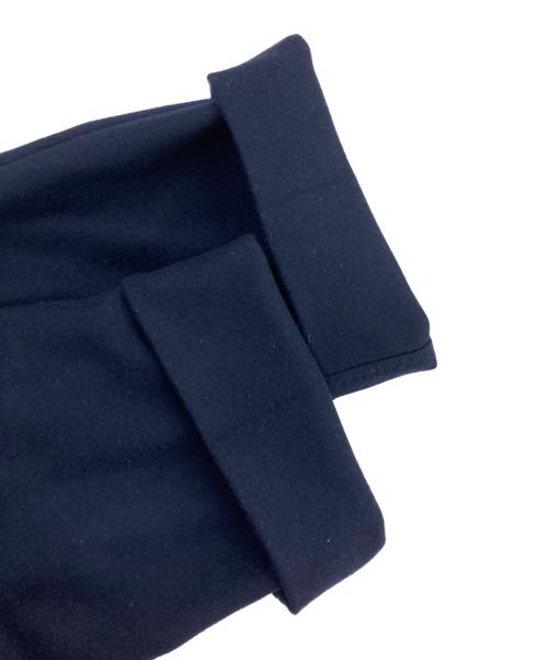 H BEAUTY&YOUTH（エイチ ビューティー&ユース）H BEAUTY&YOUTH (エイチ ビューティー&ユース) NAVY FLANNEL DINNER NOP PANTS ネイビー サイズ:Mの古着・服飾アイテム