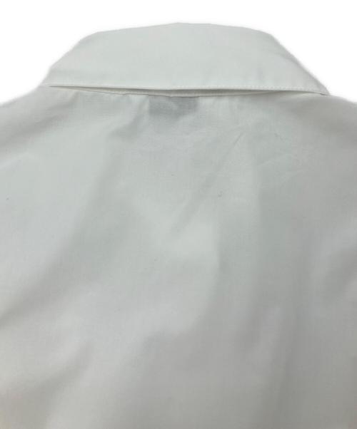 CLANE（クラネ）CLANE (クラネ) TULLE LAYERED SLEEVE SHIRTS ホワイト サイズ:1の古着・服飾アイテム