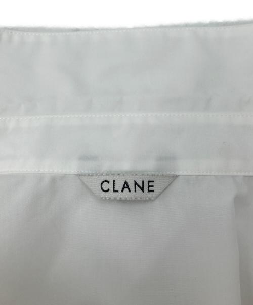 CLANE（クラネ）CLANE (クラネ) TULLE LAYERED SLEEVE SHIRTS ホワイト サイズ:1の古着・服飾アイテム