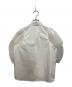 CLANE (クラネ) TULLE LAYERED SLEEVE SHIRTS ホワイト サイズ:1：7000円