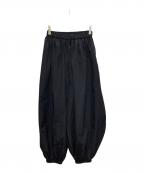 HeRIN.CYEヘリンドットサイ）の古着「Nylon balloon pants」｜ブラック