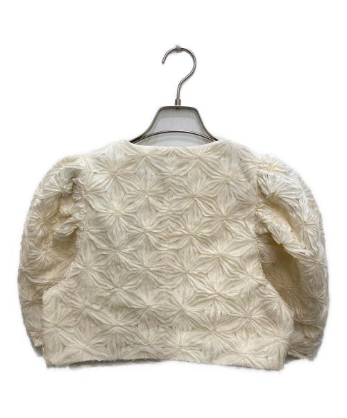 HeRIN.CYE（ヘリンドットサイ）HeRIN.CYE (ヘリンドットサイ) Flower lace bolero ホワイト サイズ:Freeの古着・服飾アイテム