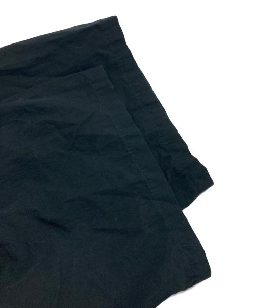nagonstans（ナゴンスタンス）nagonstans (ナゴンスタンス) balloon hem shirt ブラック サイズ:Mの古着・服飾アイテム