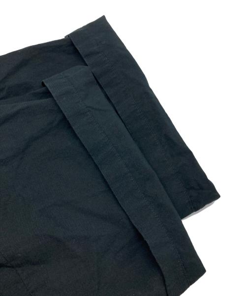 nagonstans（ナゴンスタンス）nagonstans (ナゴンスタンス) balloon hem shirt ブラック サイズ:Mの古着・服飾アイテム