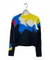 LOEWE (ロエベ) インターシャ アナグラムパッチ ニット マルチカラー サイズ:XS：35000円
