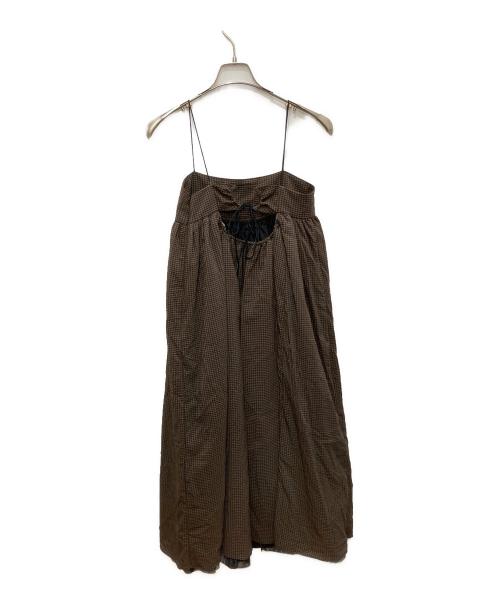 TODAYFUL（トゥデイフル）TODAYFUL (トゥデイフル) Washer Camisole Dress ブラウン サイズ:36の古着・服飾アイテム