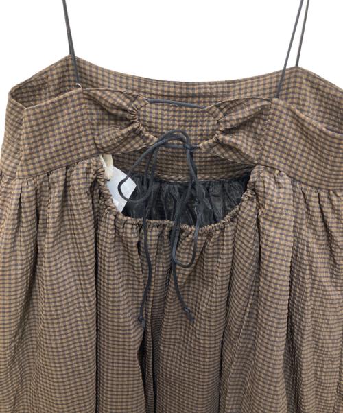 TODAYFUL（トゥデイフル）TODAYFUL (トゥデイフル) Washer Camisole Dress ブラウン サイズ:36の古着・服飾アイテム