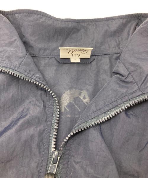 ALWA（アルワ）ALWA (アルワ) ジップナイロンジャケット ネイビー サイズ:XLの古着・服飾アイテム