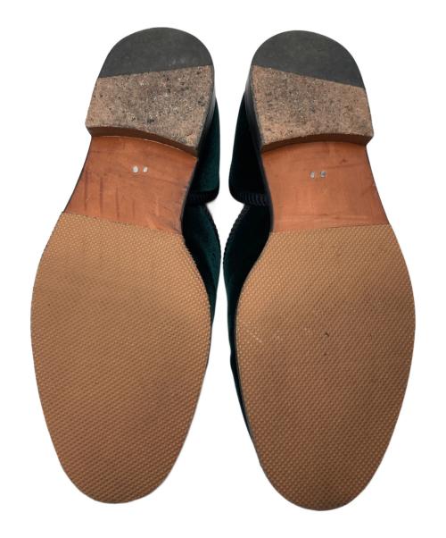 HENDER SCHEME（エンダースキーマ）HENDER SCHEME (エンダースキーマ) velvet kate シューズ グリーン サイズ:2の古着・服飾アイテム