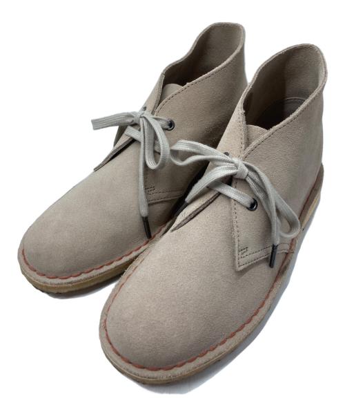 CLARKS（クラークス）CLARKS (クラークス) デザートブーツ  Sand Suede ベージュ サイズ:UK5.5の古着・服飾アイテム