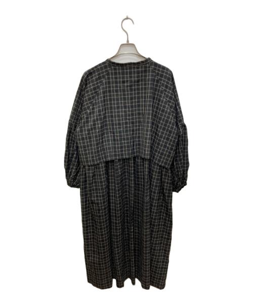 F/CE.（エフシーイー）F/CE. (エフシーイー) チェックワンピース ブラック サイズ:FREEの古着・服飾アイテム