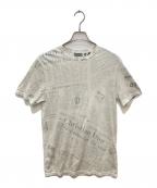 Diorディオール）の古着「ニュースペーパーTシャツ」｜グレー