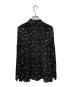 LAUREN RALPH LAUREN (ローレン ラルフ ローレン) 総柄ブラウス ブラック サイズ:M：6000円