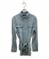 LAUREN RALPH LAUREN (ローレン ラルフ ローレン) シャンブレーシャツ ブルー サイズ:Ｍ：6000円