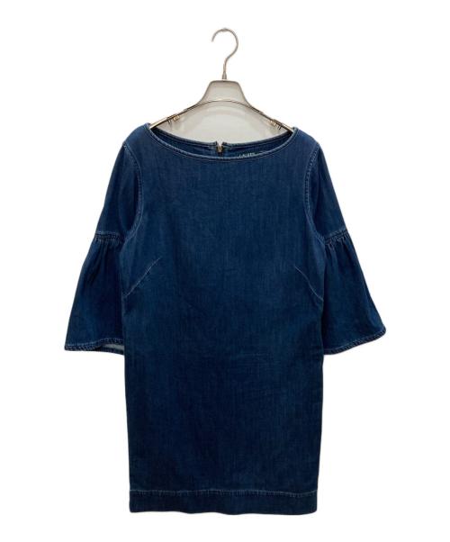 LAUREN RALPH LAUREN（ローレン ラルフ ローレン）LAUREN RALPH LAUREN (ローレン ラルフ ローレン) デニムワンピース インディゴ サイズ:8の古着・服飾アイテム