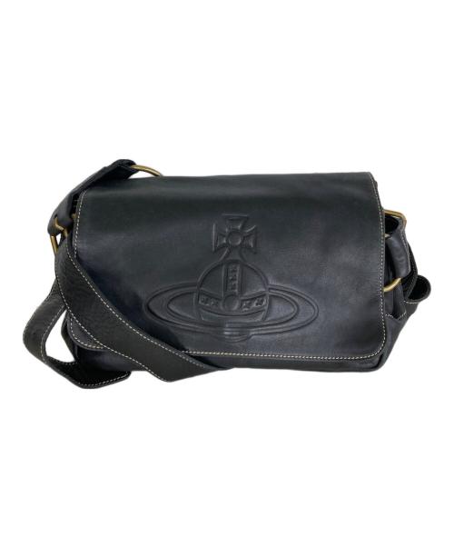 Vivienne Westwood（ヴィヴィアンウエストウッド）Vivienne Westwood (ヴィヴィアンウエストウッド) オーブショルダーバッグ ブラックの古着・服飾アイテム