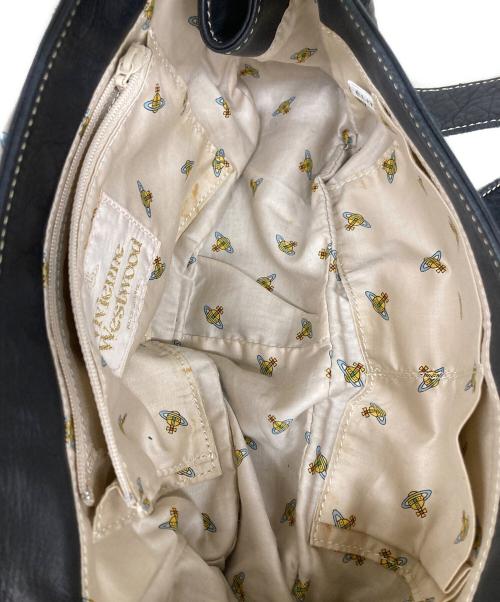 Vivienne Westwood（ヴィヴィアンウエストウッド）Vivienne Westwood (ヴィヴィアンウエストウッド) オーブショルダーバッグ ブラックの古着・服飾アイテム